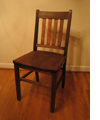 Poe Chair evolution & details Oak Chair, Image transfer